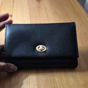 Elegant Black Leather Wallet